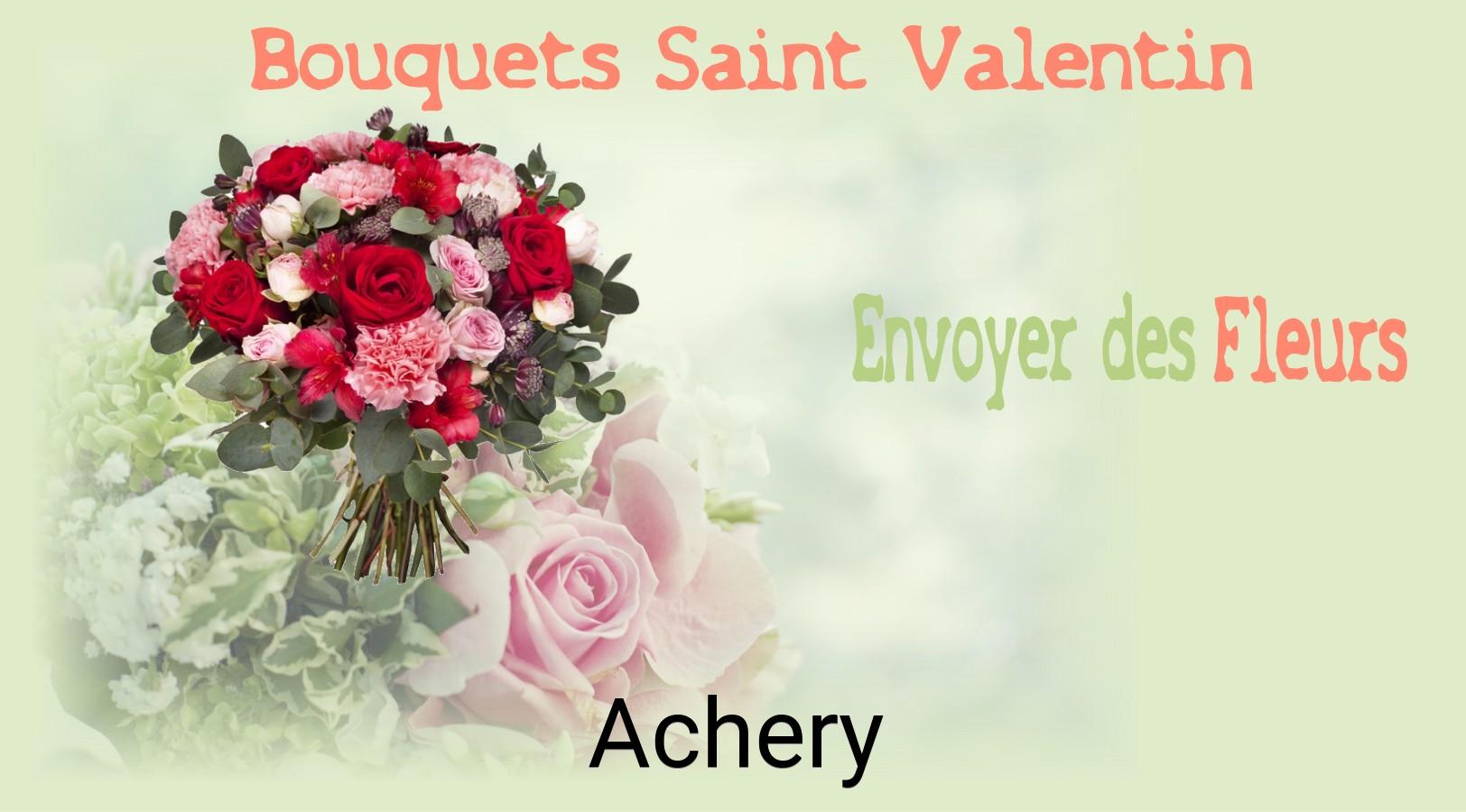 Roses de Saint-Valentin livrées à Achery